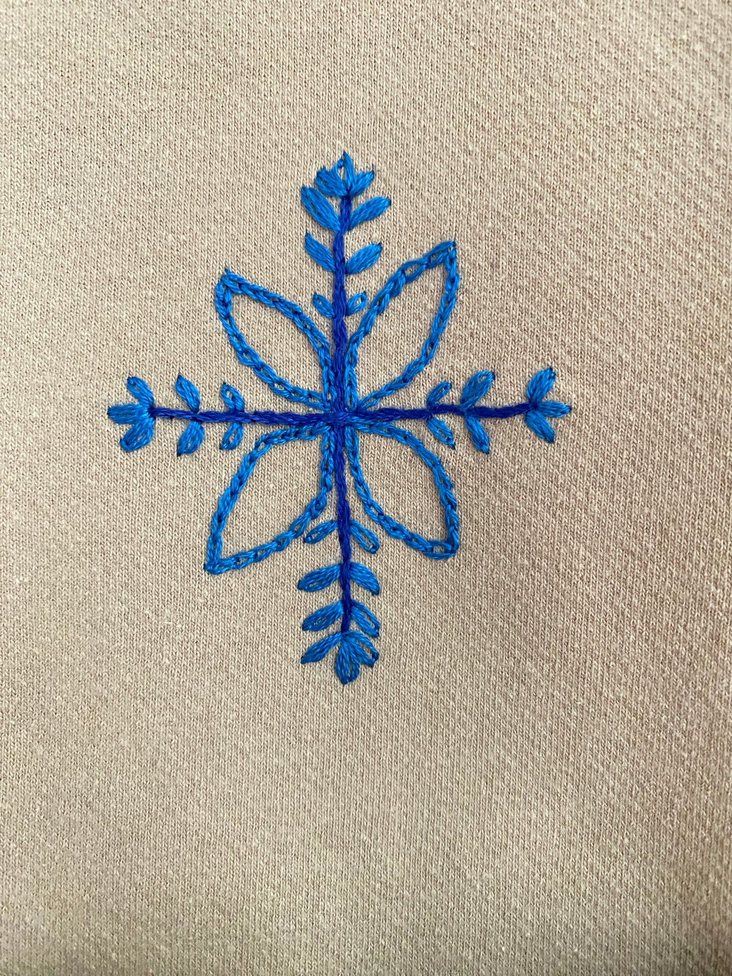 Jakke med broderi