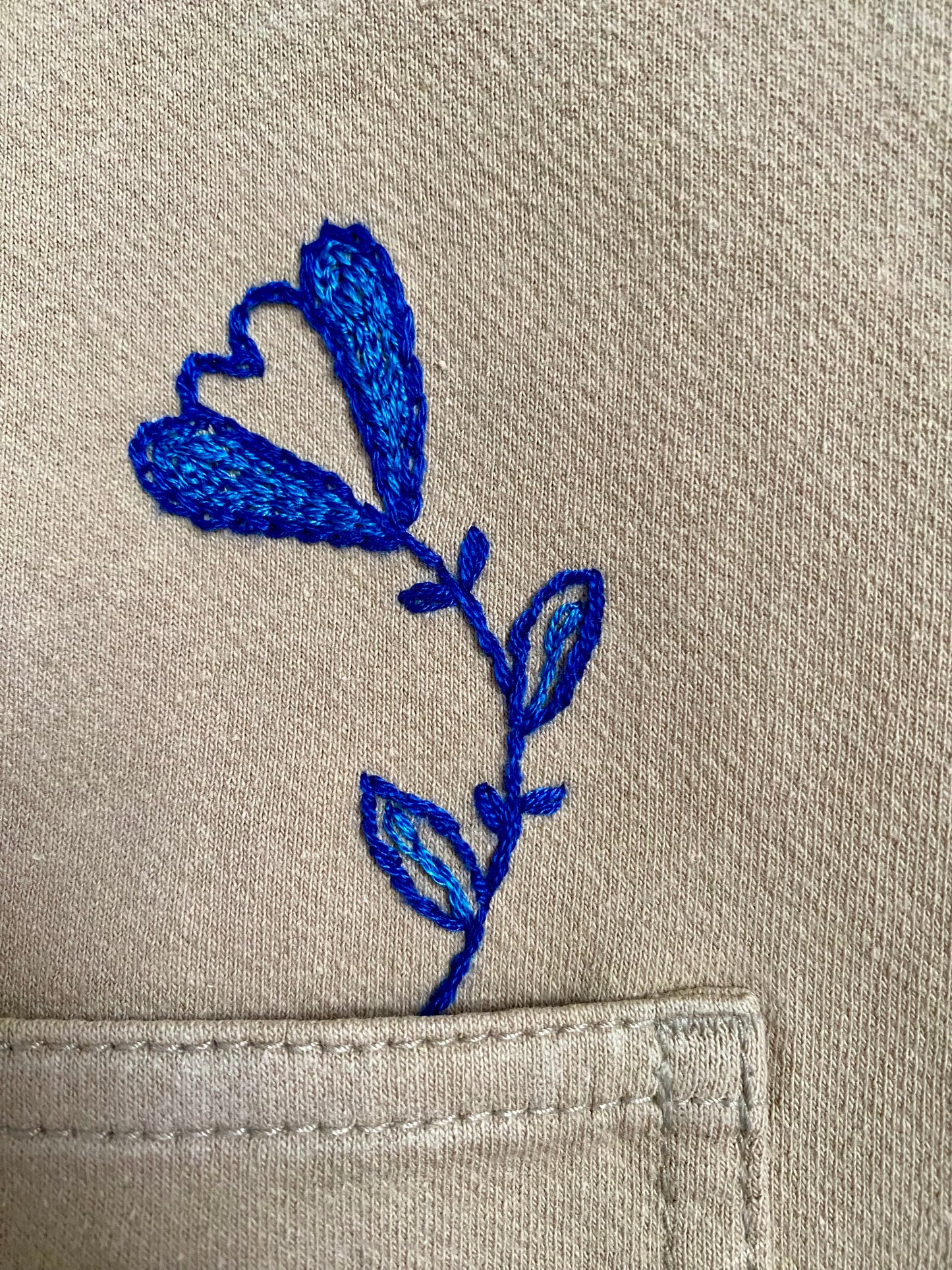 Jakke med broderi