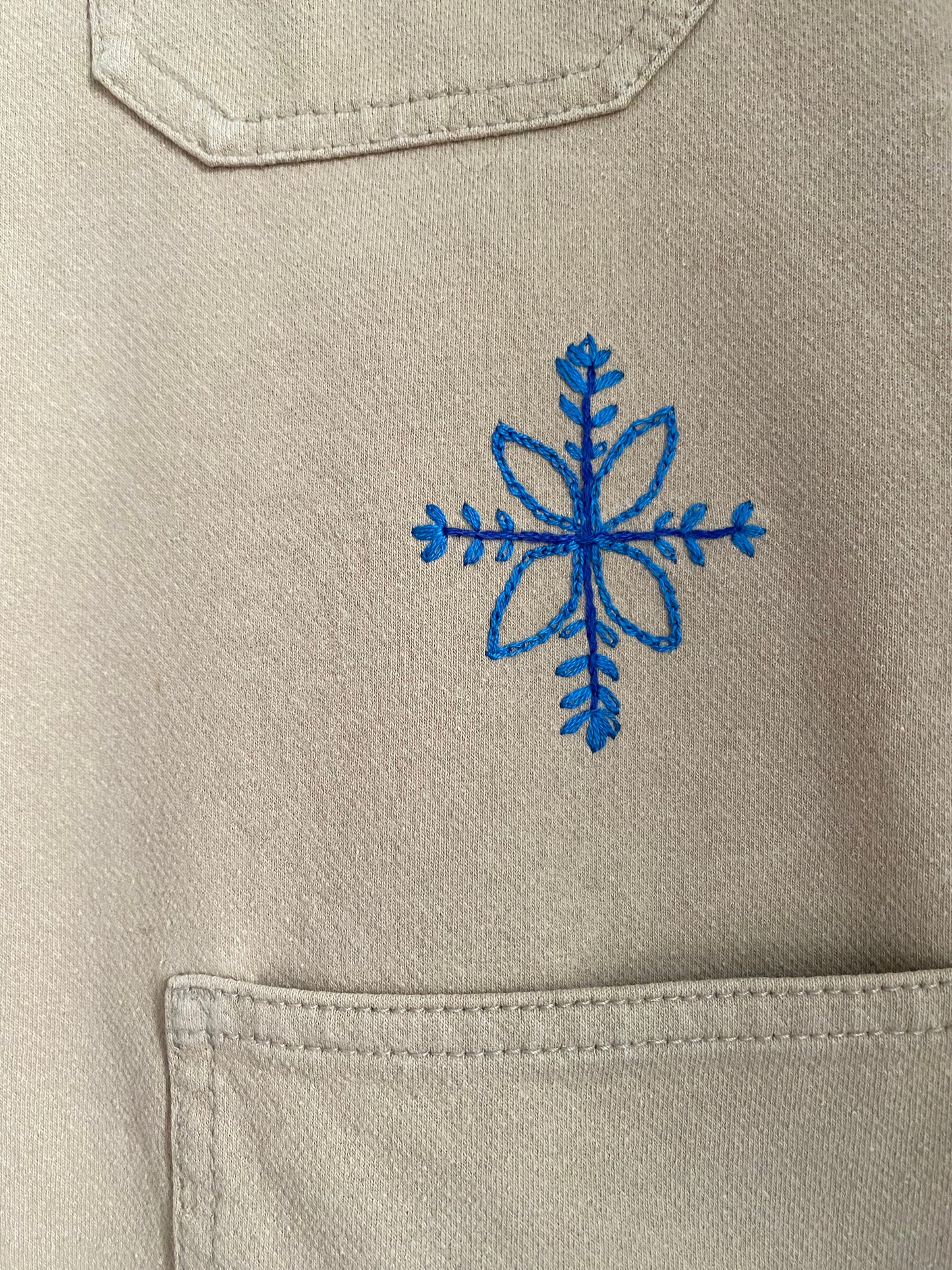 Jakke med broderi