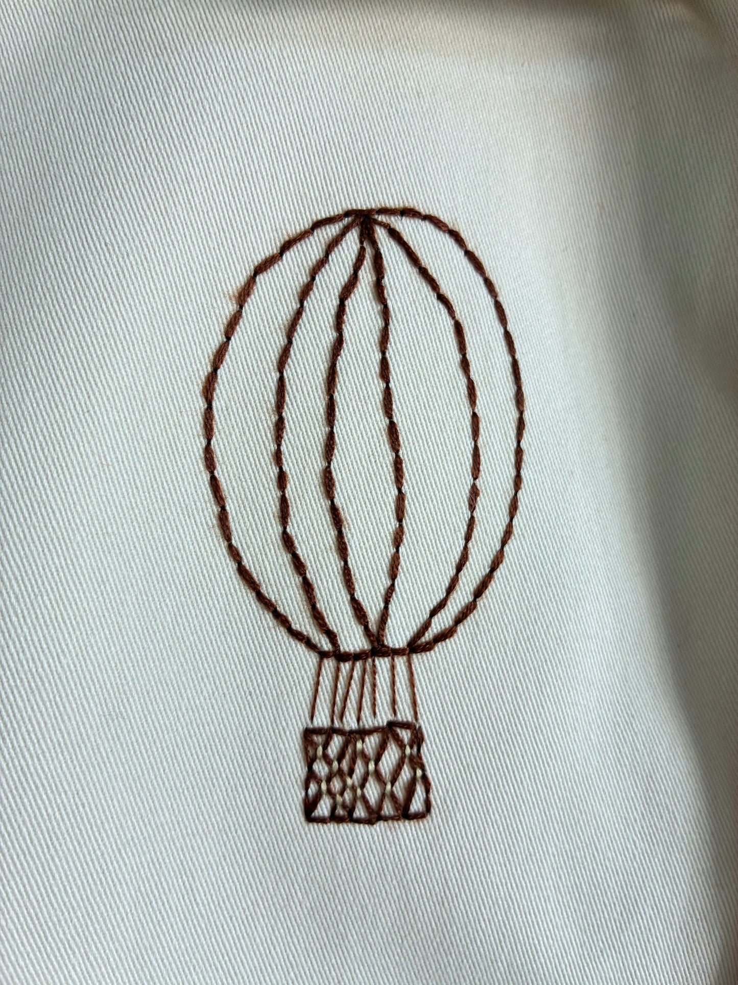 Jakke med broderi